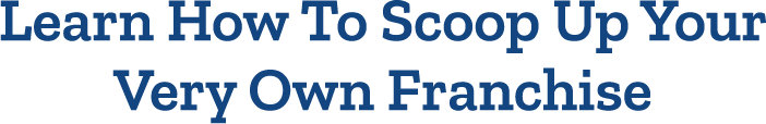 Learn How To Scoop Up Your Very Own Franchise