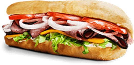 Roast Beef and Cheddar Sub