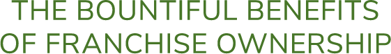 The Bountiful Benefits of Franchise Ownership